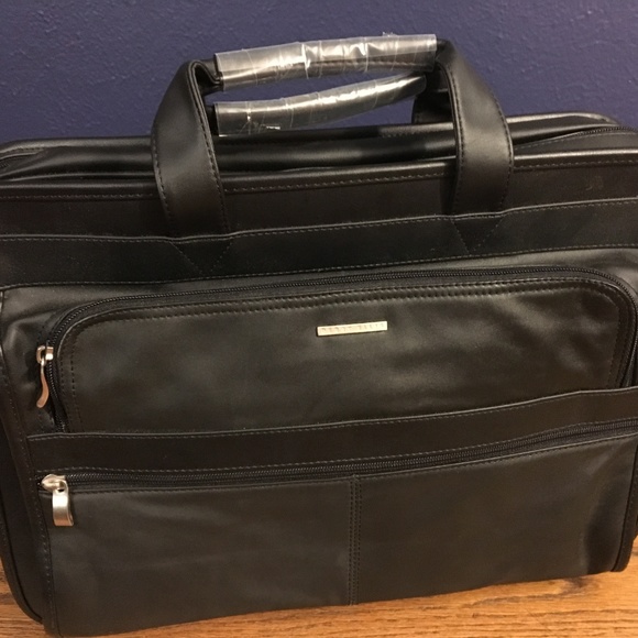 perry ellis briefcase